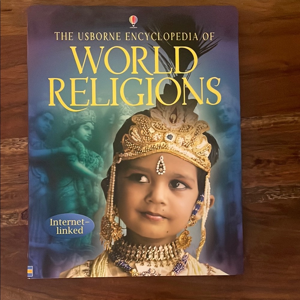 Usborne Encyclopedia of World Religions Kids Educational Book